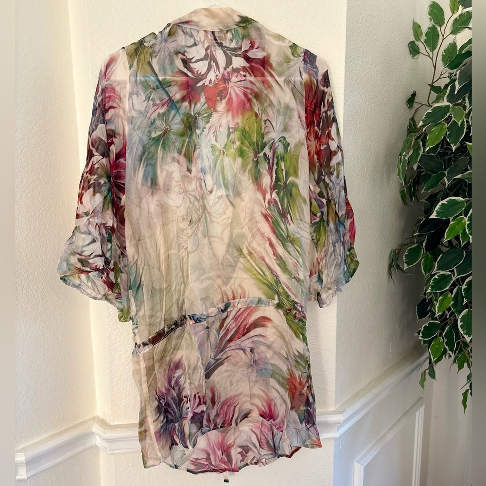 Beach Bunny Floral Multicolor Coverup - Picture 3 of 6
